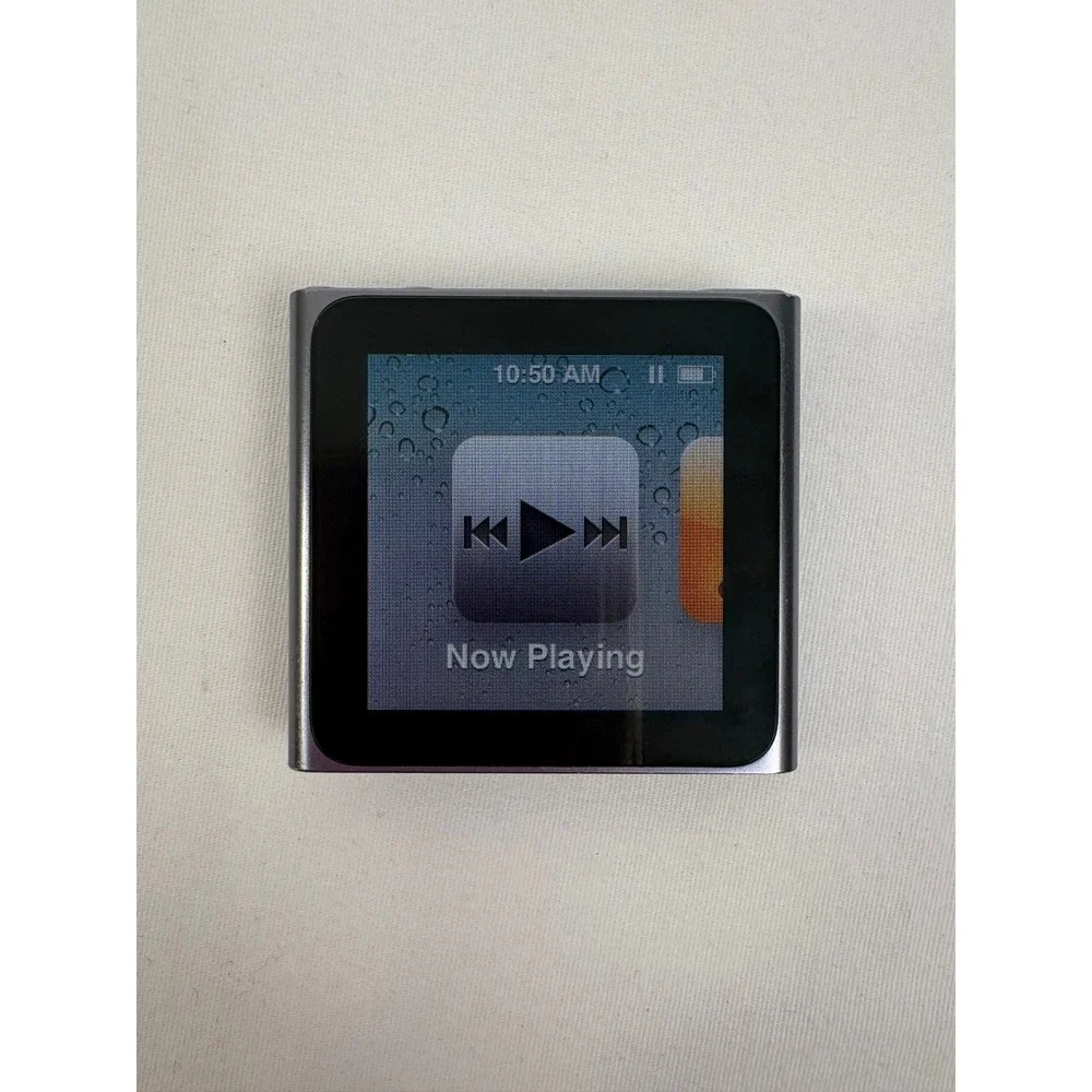 Apple iPod Nano 6th Generation 8GB Graphite MC688LL Multi-Touch Screen Tested